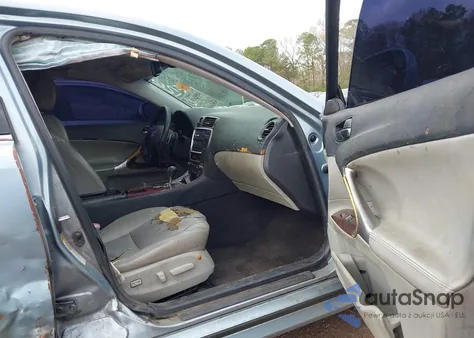 2006 Lexus Is 250 z USA, uszkodzony, nr VIN JTHCK262462001126